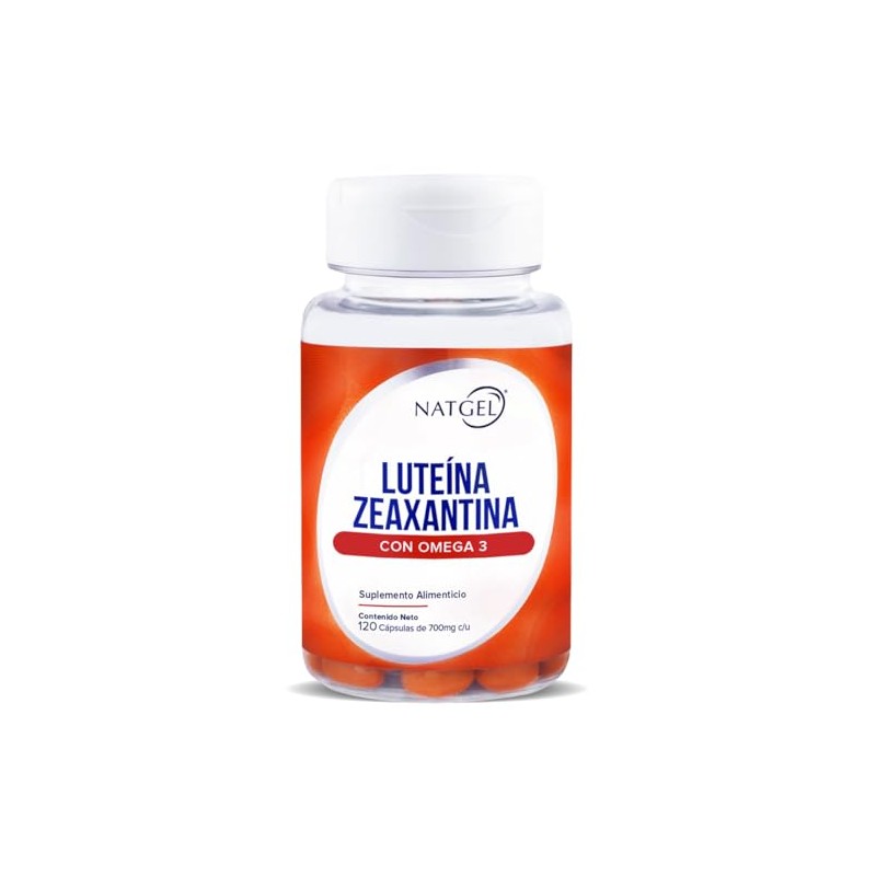 Luteína Zeaxantina Omega Salud Visual Macular 120 Softgels