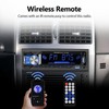 Single Din Car Stereo Marine Radio Bluetooth Hands Free Calling