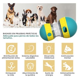 Alejandro Juguetes Interactivos para Perros (Azul)