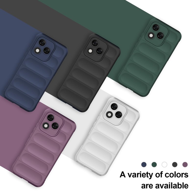 BonYonka Case Compatible with Honor 400 Lite, Shockproof Wave Pattern,