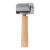 DIY Leather Handwork Smoother 35mm Leather Roller Tool Leathercraft Edge