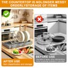Pot Lid Holder, Lid Holder, Adjustable Pans Organiser, Lid Holder,