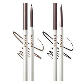 MAANGE Eyeliner Pencil Multi-Purpose Gel Eye Liner Easy to Apply, Up to 24 Hour Wear (B201+B202)