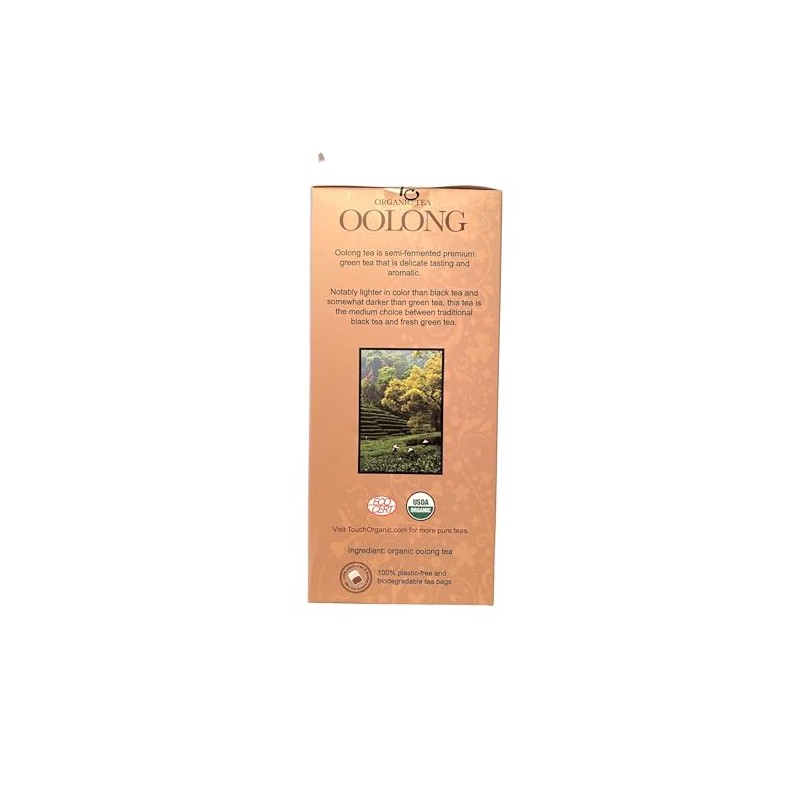 Touch Organic OOLONG Tea Bags, 40 Bags, 2.8 oz