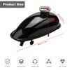 Tuperoymse 2L Motorized Bike Motorcycle Fuel Tank Fit for 49Cc