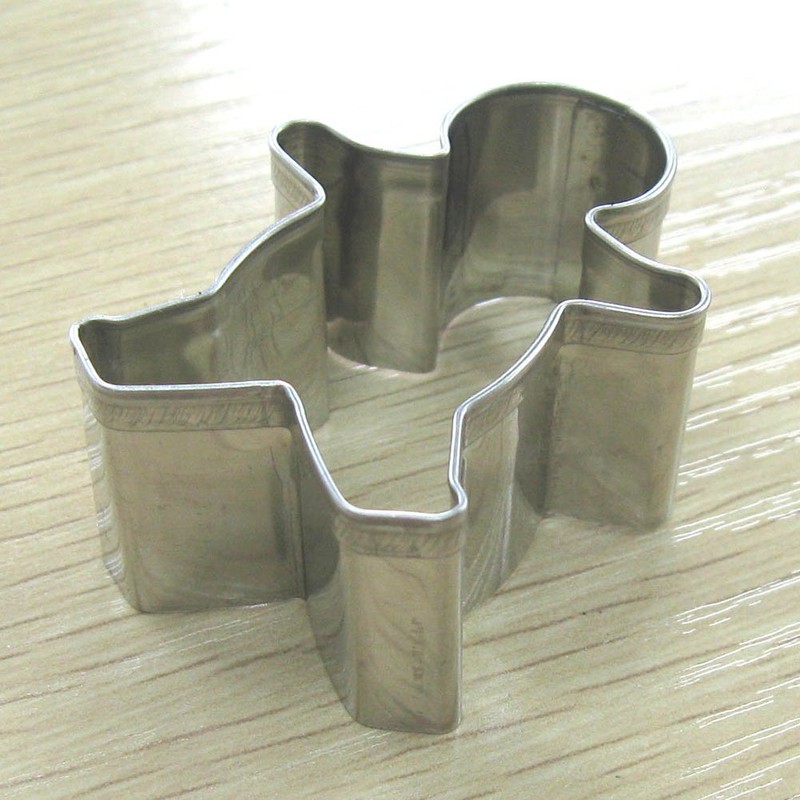 Nagao Cookie Cutter, Stainless Steel, Boy, Small