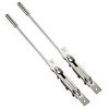 TOGU 2 Pack Lever Extension Flush Bolt Latch Slide Bolt