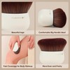 Professional Extra Large Kabuki Foundation Brush,Makeup Brush, Self Tanner Brush,Self