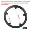 X AUTOHAUX Motorcycle Crankset Chainwheel Protector Cover Chainwheel Protective Cover