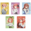 The Quintessential Quintuplets; Clear File Drawn by Classical Version (Set
