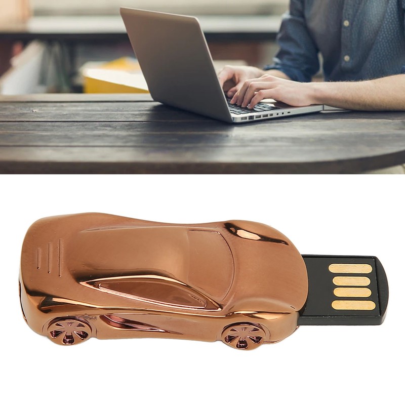 USB Flash Drive Mini Cool Sports Car Shape Plug and