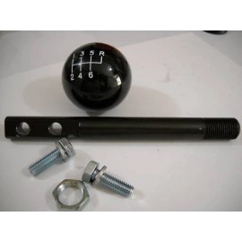 Core Shifters 6" Short Shifter Stick w/ BLACK shift knob for 1993-2002 Camaro Firebird 6 speed