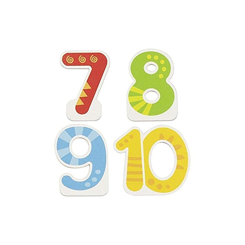 goki - Interchangeable Numbers 7, 8, 9, 10 Items for