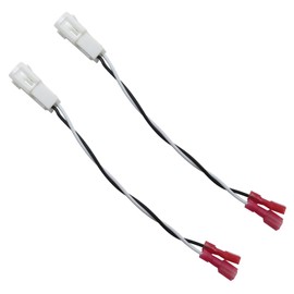 2pcs Front Dash Tweeters Speaker Wiring Harness Adapter Connector Plug Dash Tweeters Audio Cable Plug Fit for 2006-2018 RAM 5500