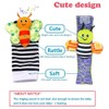 Foot and Wrist Rattles Toy for Infants Portable Socks Baby