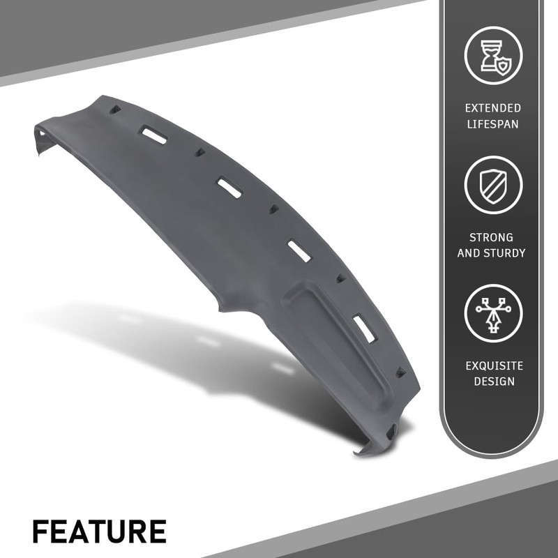 G-PLUS TPE Dash Cover Dashboard Compatible with Dodge Ram 1500