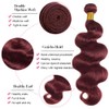 UKLK D#99J BB Human Hair Bundles 30