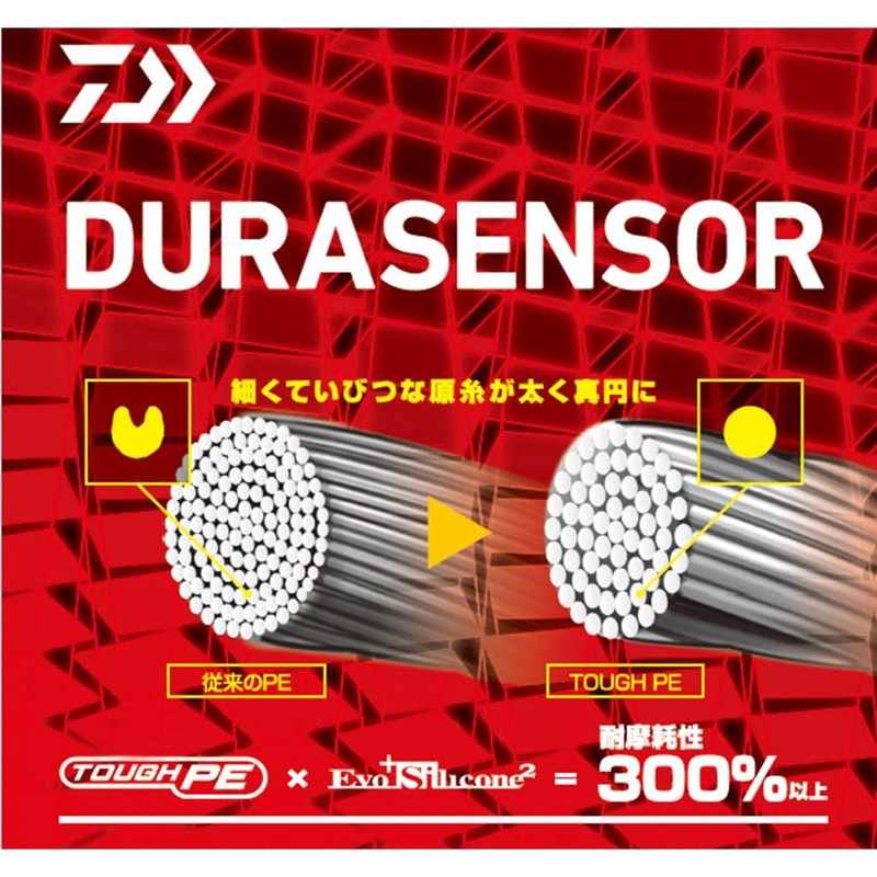 DAIWA PE Line UVF Soltiga Dura Sensor X8+Si2 No. 1,