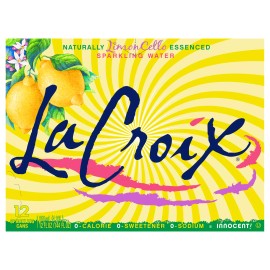 LaCroix La Croix Water Sparkling Limoncello 12 Pack 12 oz 144 fl. oz (Pack of 2)