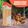 MUDUOBAN 20Lbs Automatic Chicken Feeder No Waste Hanging Mount Poultry