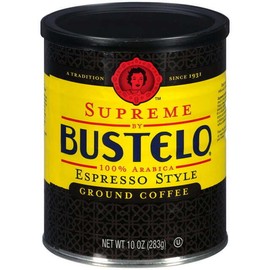 cafe Bustelo 3 Pack - Supreme by Cafe Bustelo Espresso Style Dark Roast Ground Coffee - 10oz