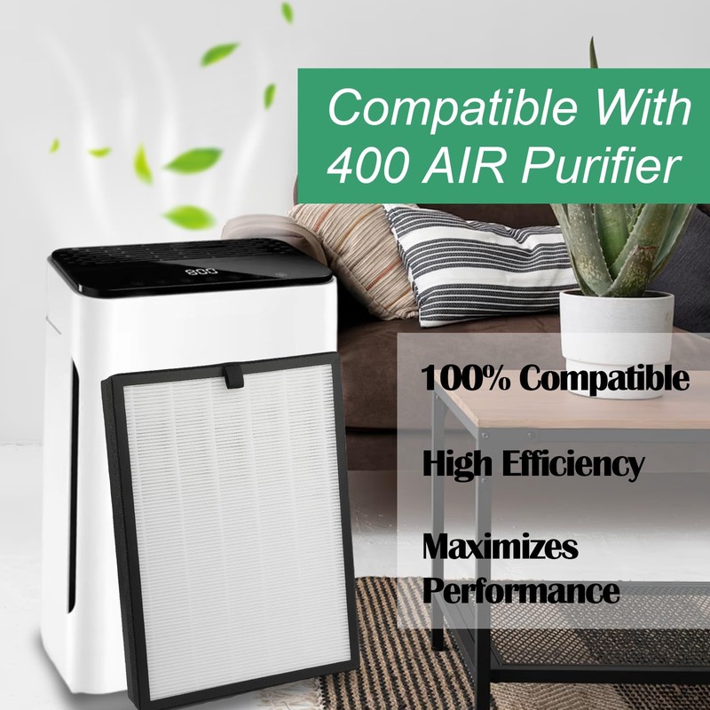 Puroair 400 Replacement Filter for Puro 400 Air Purifier, 3-in-1