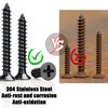Mbsomnus 60 Pieces M3 x 6 mm Screws Set Stainless