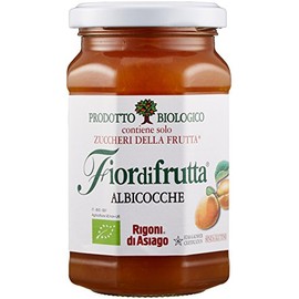 Rigoni di Asiago Fiordifrutta Organic Fruit Spread, Apricot, 8.82 Ounce Pack of 6
