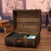 Retro Suitcase Wooden Storage Box Studio Decoration Window Display Photography