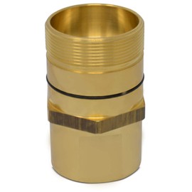 1-1/2″ NPT Wet-Line Wing Nut Hydraulic Quick Disconnect Male Coupler