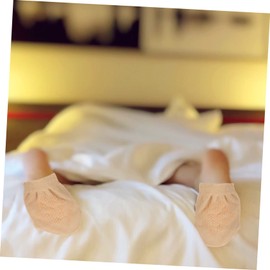 Ipetboom 6 Pairs High Heel Half Socks Breathable Forefoot Socks Seamless Comfortable Material for Wear for High Heels and Casual Footwear