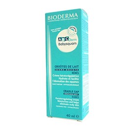BIODERMA ABCDERM Babysquam - Moisturising Cream for Babies - Works Against Flaky Skin and Milk Scab - Recommended by Dermatologists - Tube 40 ml