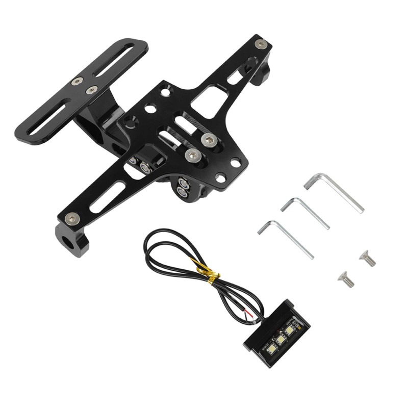 KEEPDSGN Motorcycle License Plate Bracket Fender Eliminator With LED Light