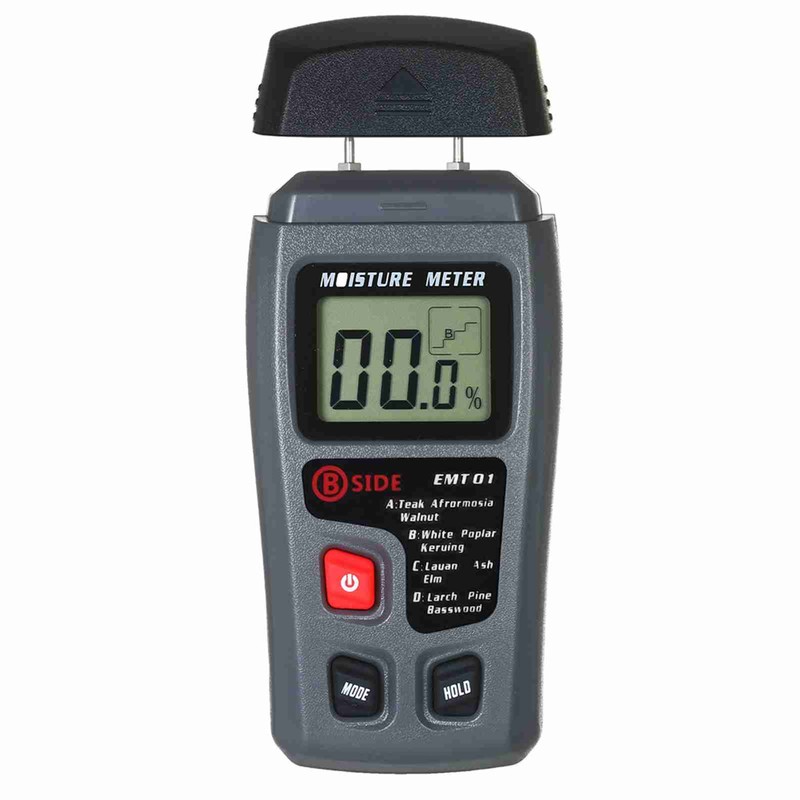 Wood Moisture Test Moisture Meter 4 Modes Portable Hygrometer Pin