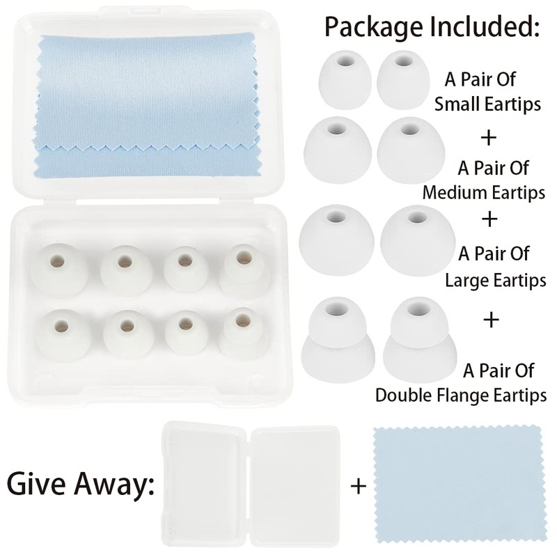 Earbud Tips Replacement Earbud Tips Earbud Replacement Tips Headphones Replacement