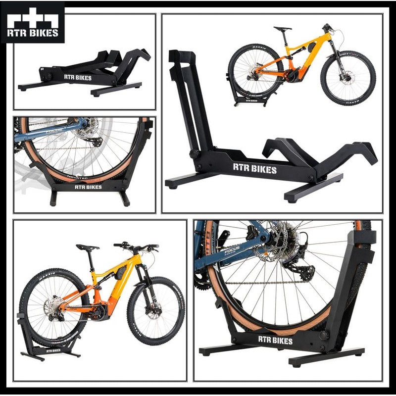RTR BIKES Brutus Professional standing Bike Stand - Ideal for