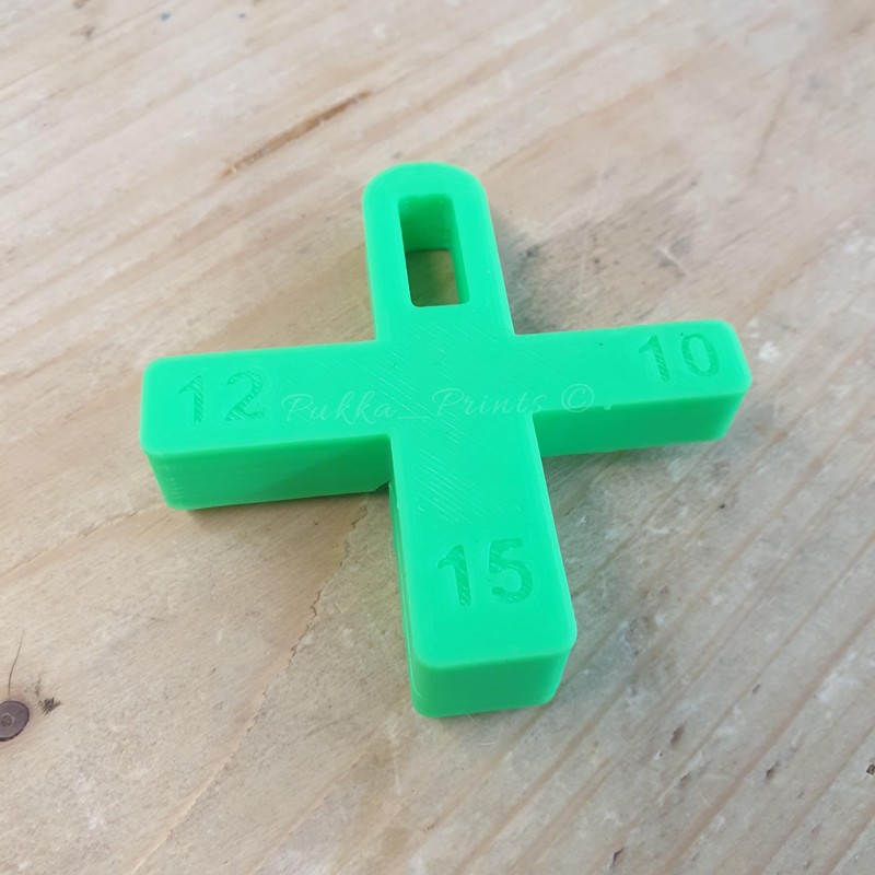 Multi Size Paver Spacers 10mm, 12mm & 15mm Paving Plastic