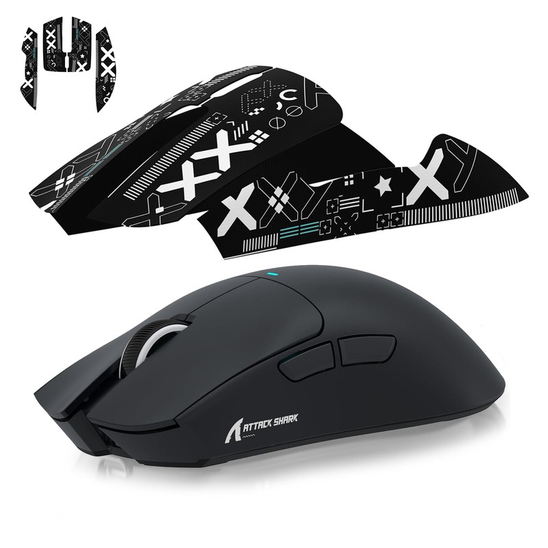 MAGIC-REFINER Attack Shark Gaming Mouse Anti-Slip Grip Tape, Compatible with