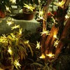 ASFSKY Dragonfly Solar Lights Outdoor 50 LED Dragonfly Lights Waterproof
