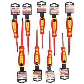Plextool 30pc Insulated Screwdriver Starter Kit 3 Of Each Size (PLX00288)