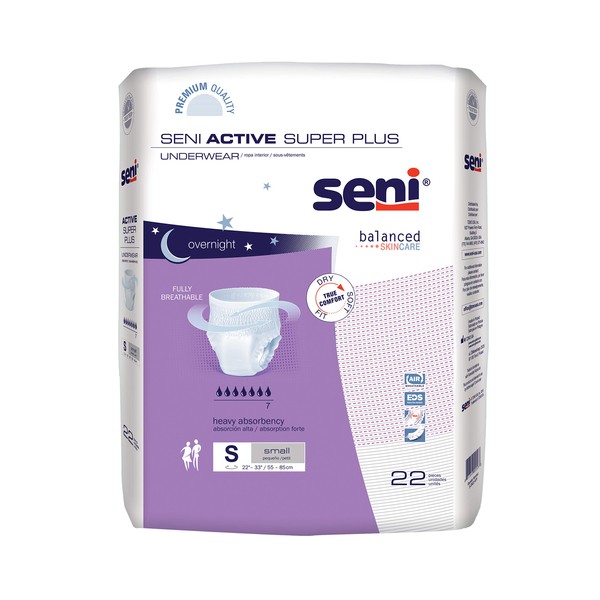 Seni Active Super Plus Underwear Small, 88 Count