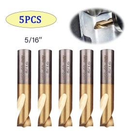 Unbranded 5pcs Cobalt Spot Weld Drill Bit Set Kit Titanium Coated High Speed Cobalt Steel