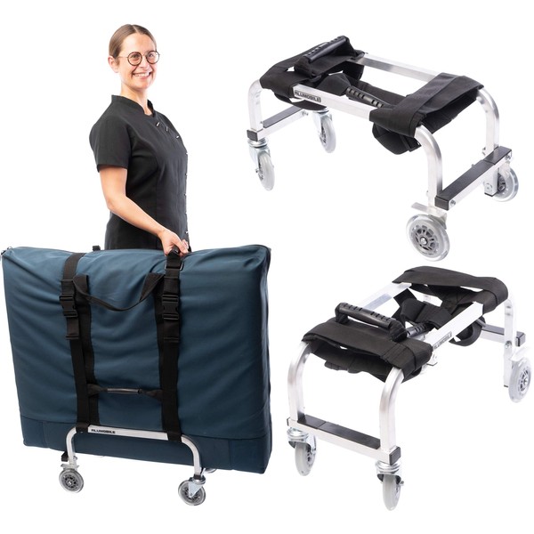 Massage Table Cart Trolley for Professionals