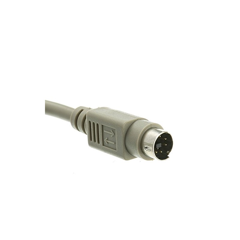 ACL 6 Inch AT to PS/2 Keyboard Adapter Din5 (AT)