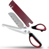 Generic Multi-Purpose Kitchen Scissors with built-in knife sharpener - Camping