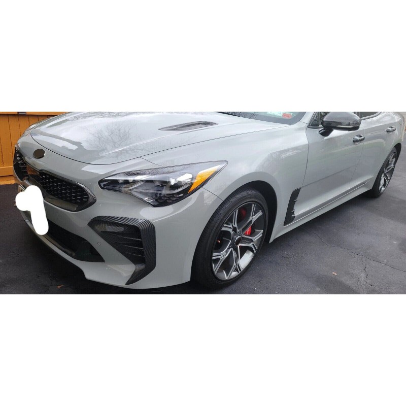 dtangor For KIA Stinger 2017-2023 Front Bumper Vent Hole Covers