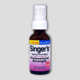 Herb Etc Singer's Professional Strength Non Alcohol 1 oz (EXP:11/2025)