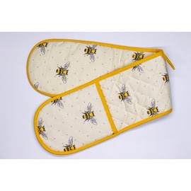 Bees Oven Gloves | Double Oven Mitt | Pot Holder