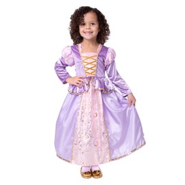 Little Adventures Classic Rapunzel Princess Dress Up Costume (X-Large Age 7-9)