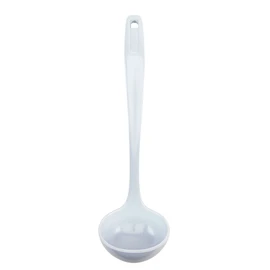 Good Cook Classic 12-Inch White Melamine Ladle